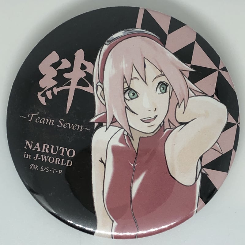 NARUTO 春野サクラ 75mm缶バッジ | K-BOOKS 池袋 2次元グッズ通販