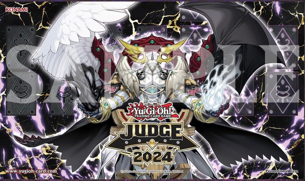 遊戯王 JUDGE 2024 プレイマット カオス・アンヘル－混沌の双翼