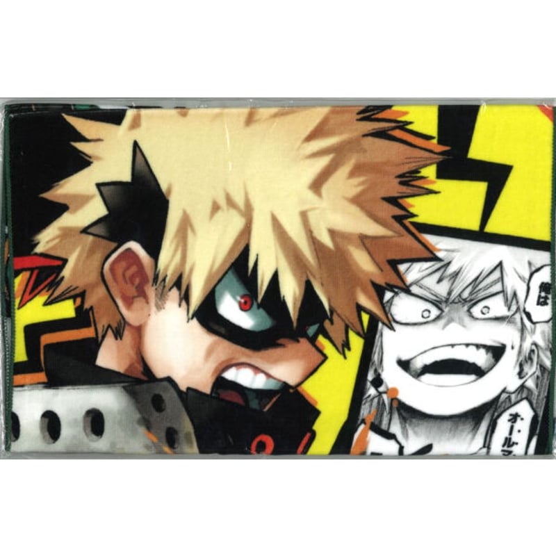 未開封）僕のヒーローアカデミア フルカラーフェイスタオル 爆豪勝己