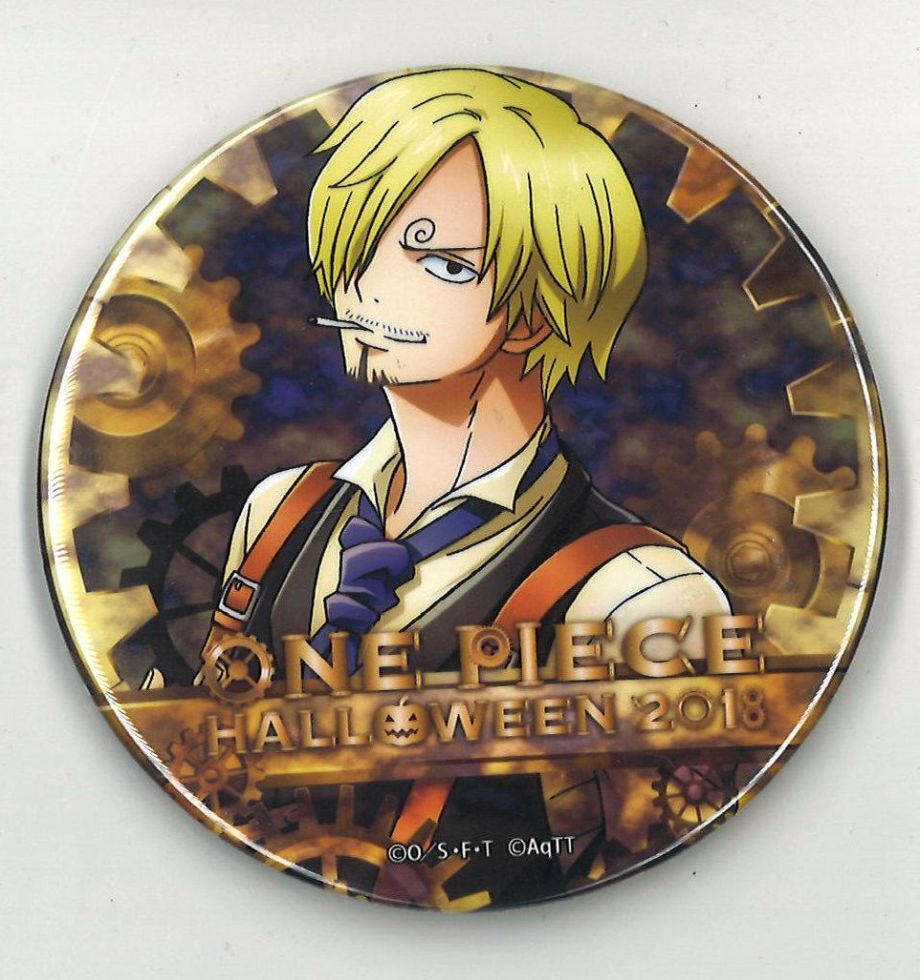 onepiece ワノ国 サンジ ホログラム缶バッジ 13個 限定品 ワンピース
