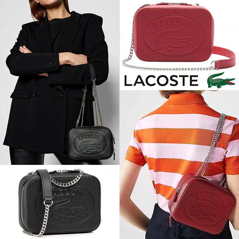 ラコステ レザー チェーン ショルダーバッグ NF3391NL【完売】 | R