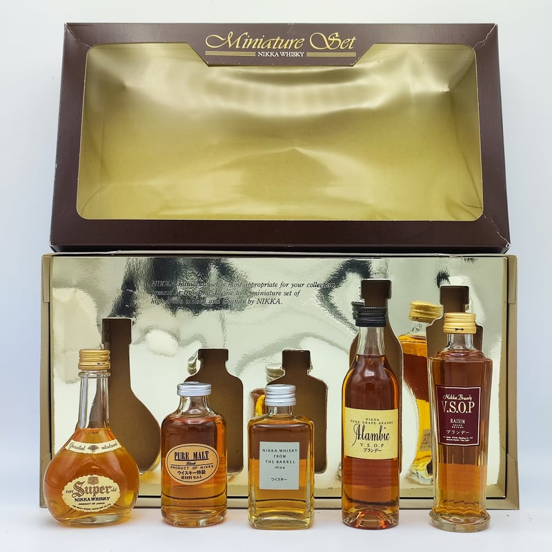 ニッカウヰスキー ミニチュア セット NIKKA WHISKY Miniature Set |