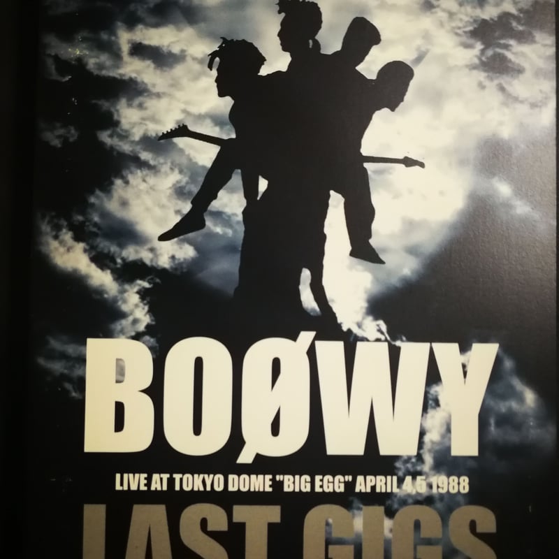 2024 0620出品 BOOWY 美品 LAST GIGS ミュージックDVD 迅速発送 曲