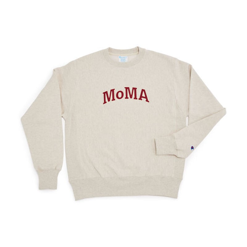 MoMA x CHAMPION モマxチャンピオン リバースウィーブ クルーネック