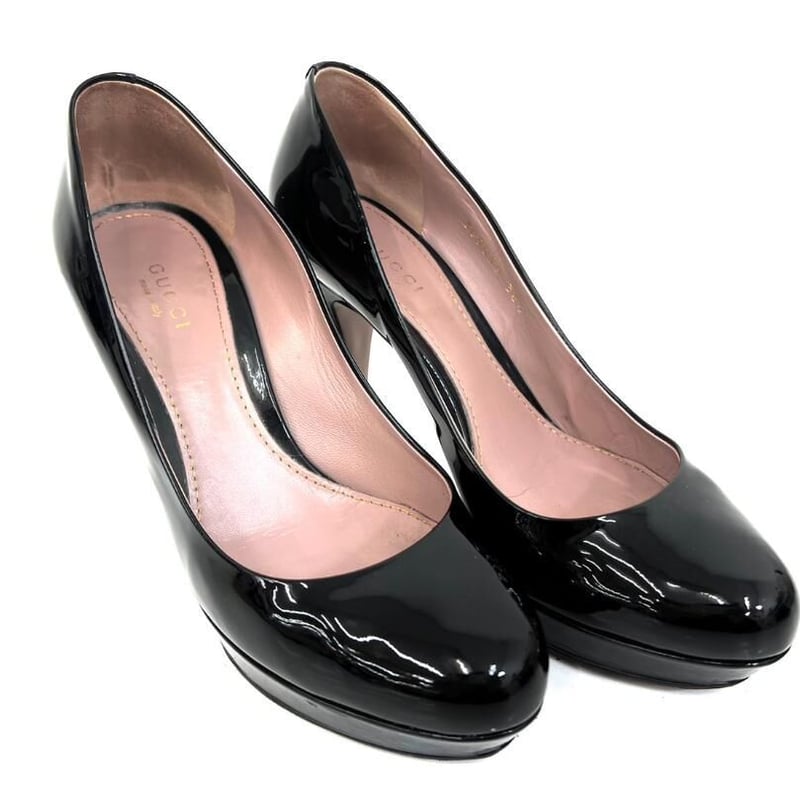 GUCCI グッチ エナメル ハイヒール 36 1/2 23.5cm | REGASTOCK