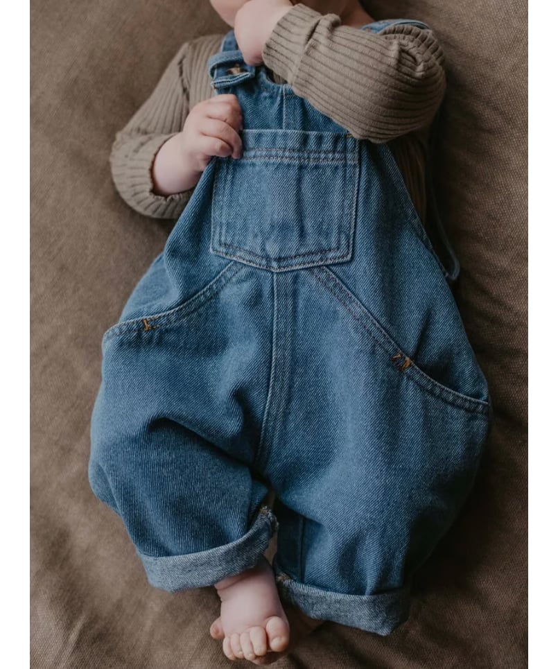 THE SIMPLE FOLK - the oversized denim dungaree