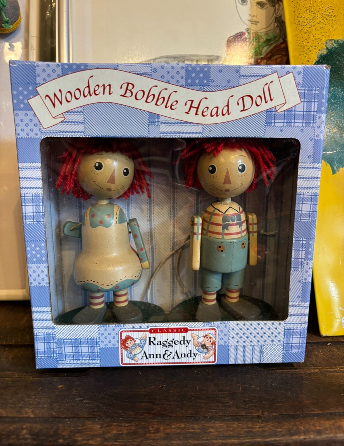 希少 木製ドール ラガディ アン＆アンディ 箱付き | アンティーク家具