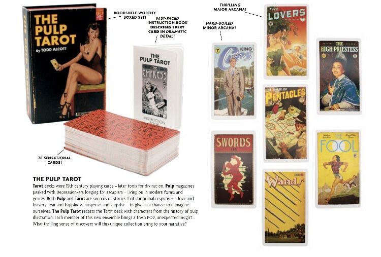 パルプタロットカード (The Pulp Tarot) ｜作者直輸入・希少デッキ