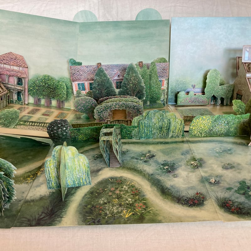 ◇しかけ絵本◇巨大モネの庭 Promenade dans le jardin de MONET