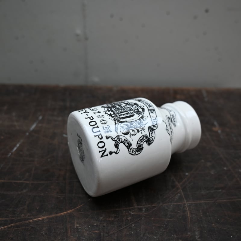 SARREGUEMINES&DIGOIN GREY POUPON Mustard pot /