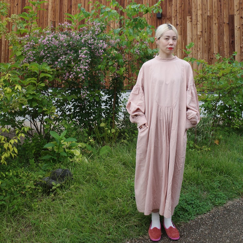 NEIGHBOR'S TEA TOWEL DRESS - PINK | madder madder