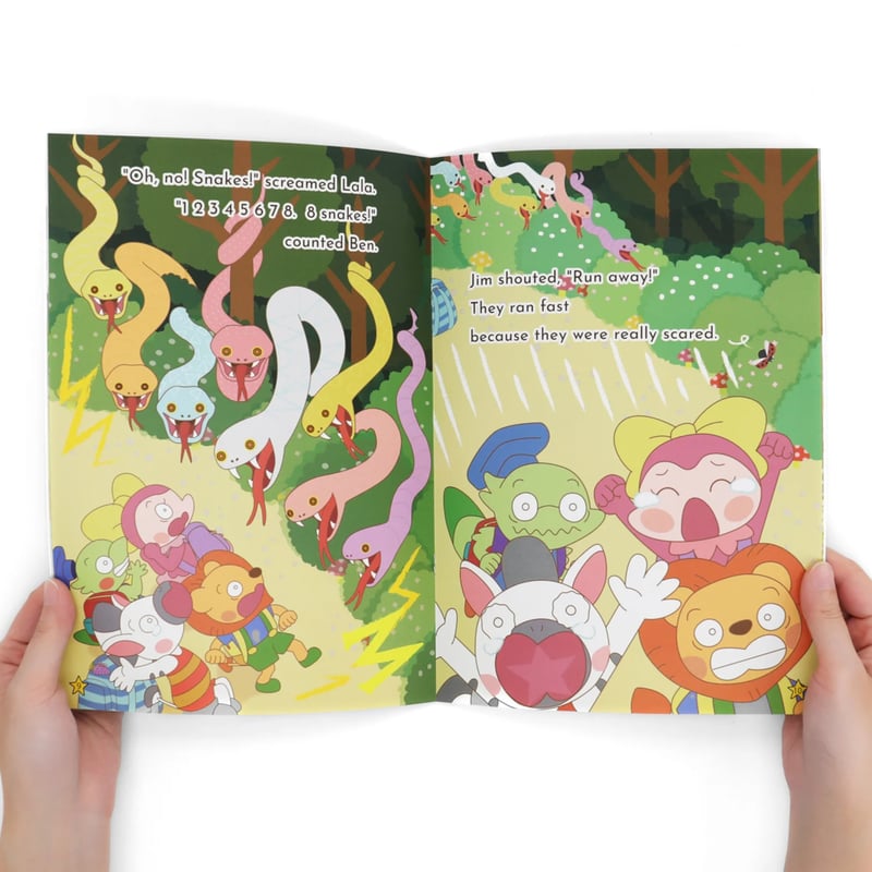 読み聞かせ/レッスン動画つき】オリジナル英語絵本：Let's Go on a