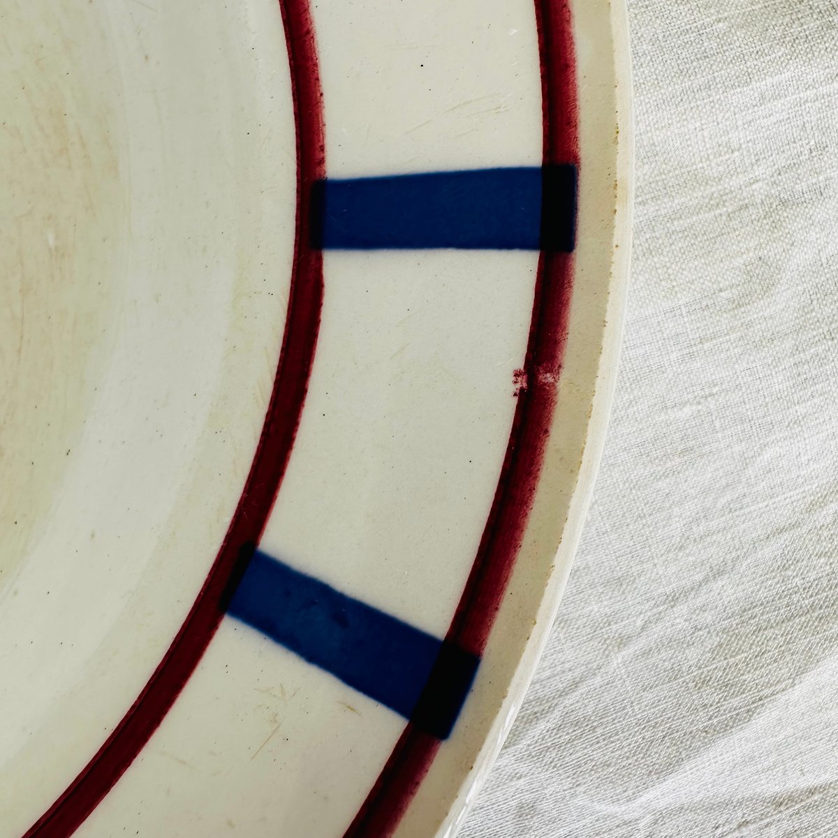 バスク柄スーププレート 深皿 394 ディゴワンサルグミンヌ フランス