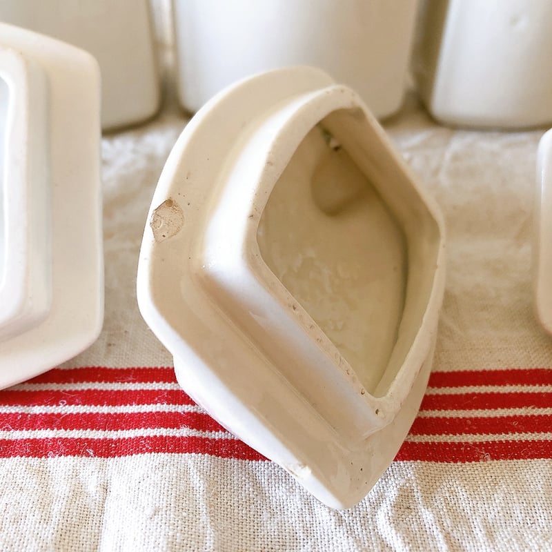 レア☆HBCM ベアン クレイユエモントロー バスク柄 陶器キャニスター5