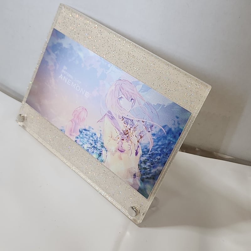 beatmaniaIIDX ANEMONE ラメ入り横長アクリルスタンド | citrilfinch