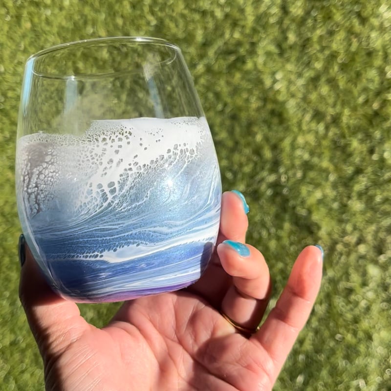 受注制作品】オーシャングラス 330ml / 2個セット | Alpha Ocean Art