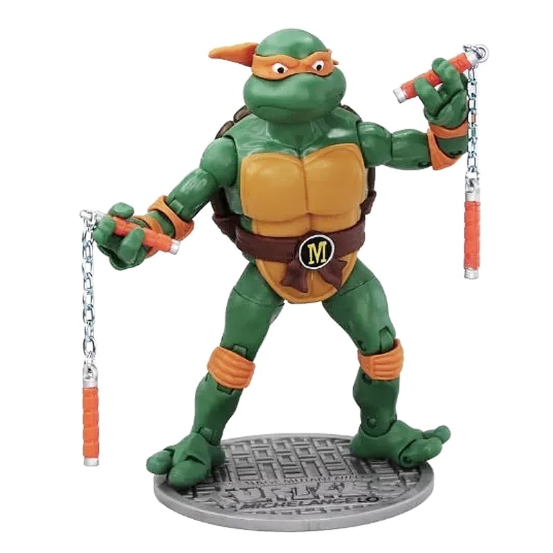 未開封 TMNT タートルズ フィギュア ミケランジェロ 復刻 1988