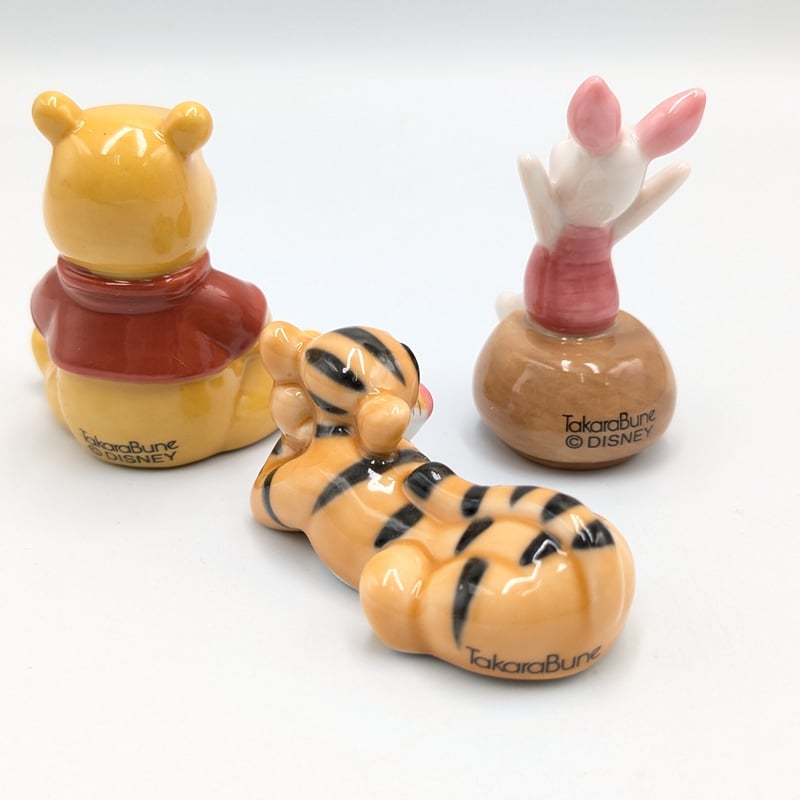タカラブネ くまのプーさん 陶器製 置き物 飾りセット | よしつねの
