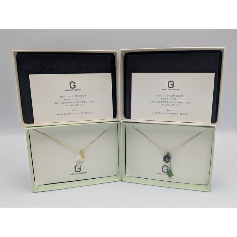 ジブリパーク限定 となりのトトロ ネックレス 2種セット 小トトロ