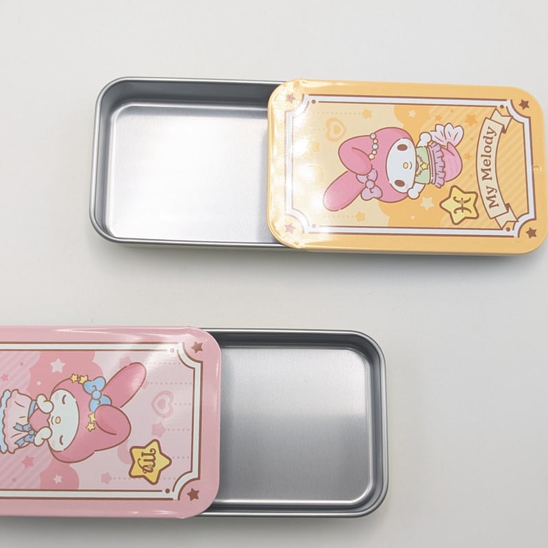 サンリオ マイメロディ マイメロ 缶ケース スライド缶 2種セット