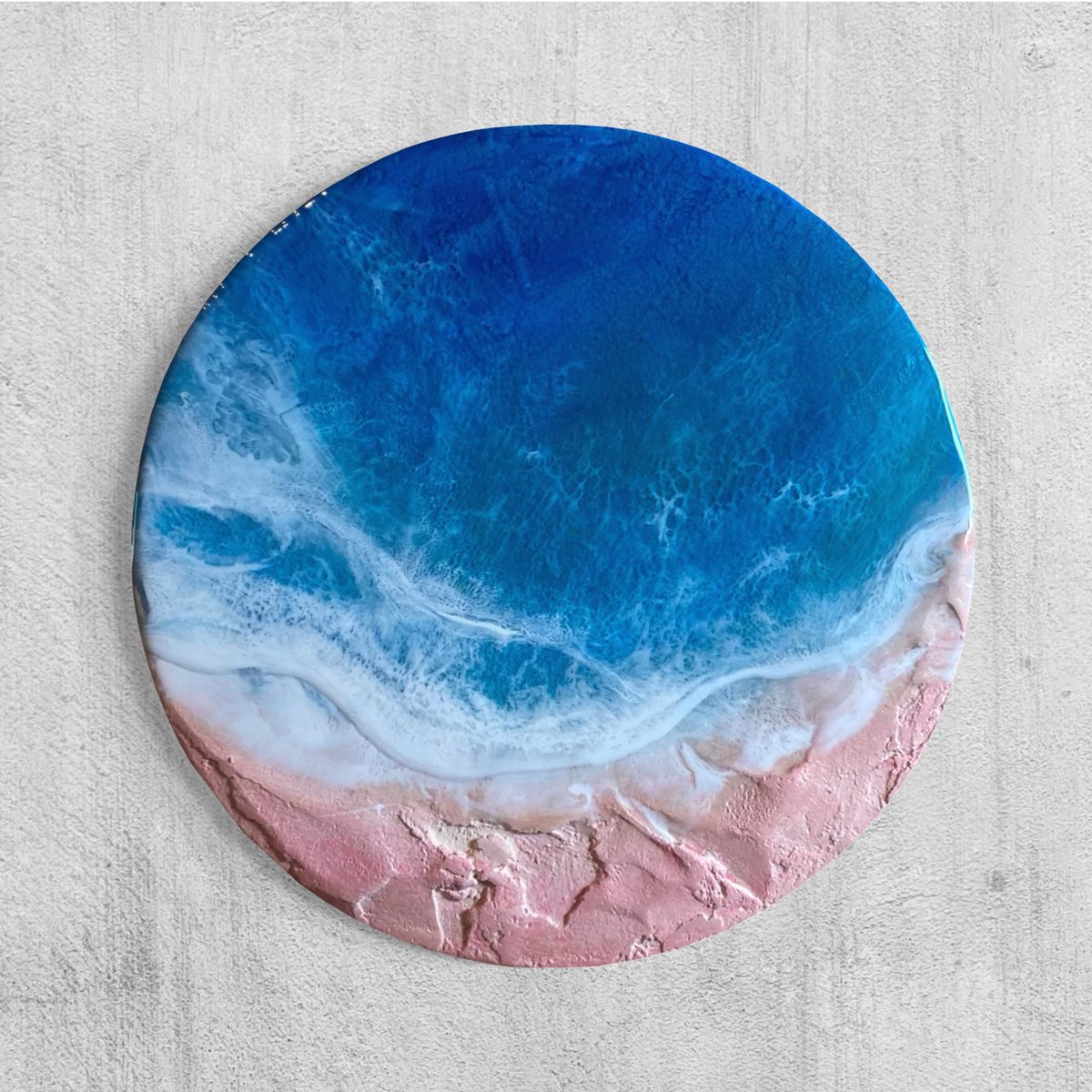 60×30cm レジンアート 海の風景 60×30cm レジンアート 海の風景 fit