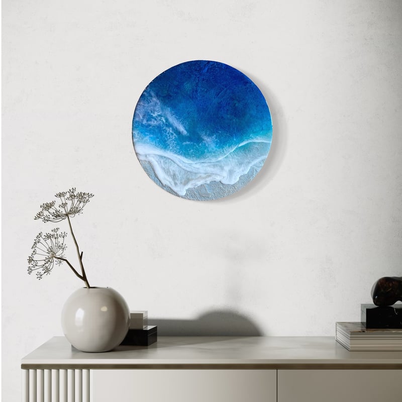 海レジンアート 丸30サイズ (30cm) | Mura Living