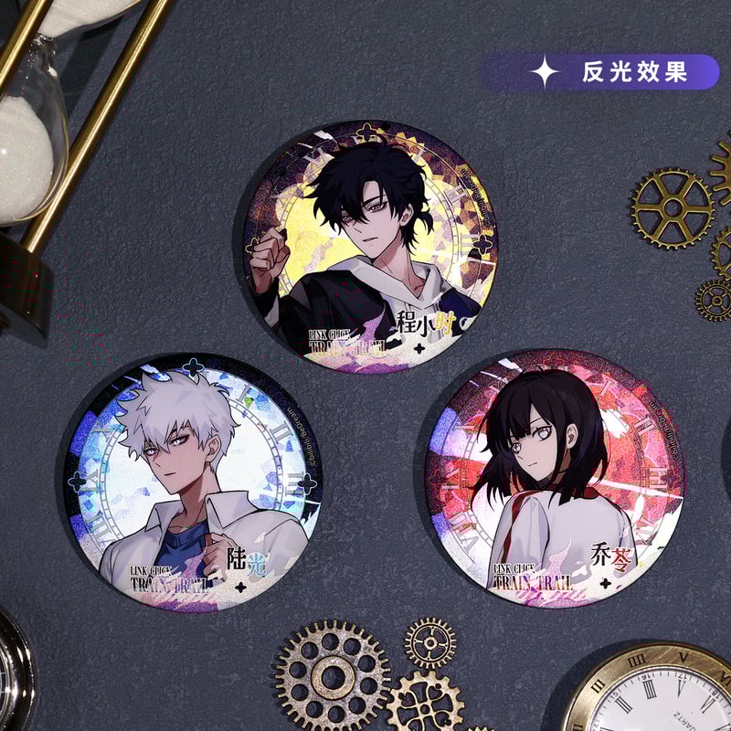 時光代理人 SurprisingClickシリーズ 審判列車 缶バッジ全セット