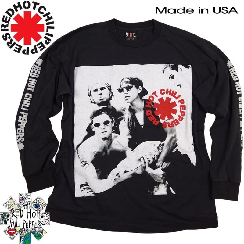 RED HOT CHILIPEPPERS レッドホットチリペッパーズ ロンT 長袖 Tシャツ