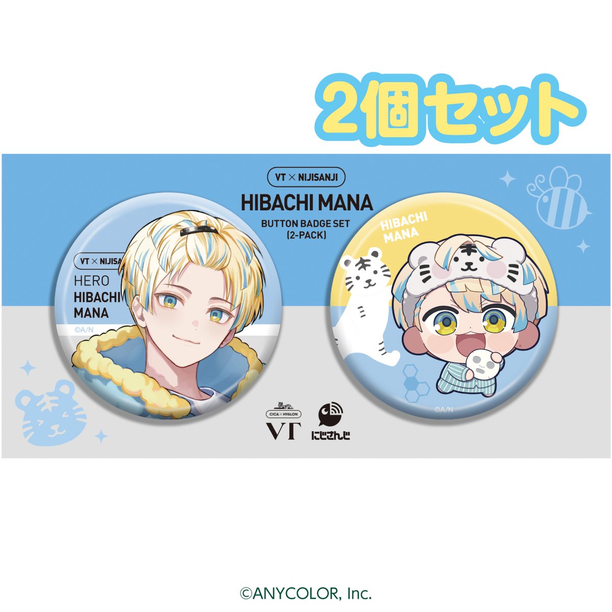 緋八マナ 缶バッジ HEROES Half Anniversary HEROES Half Anniversary