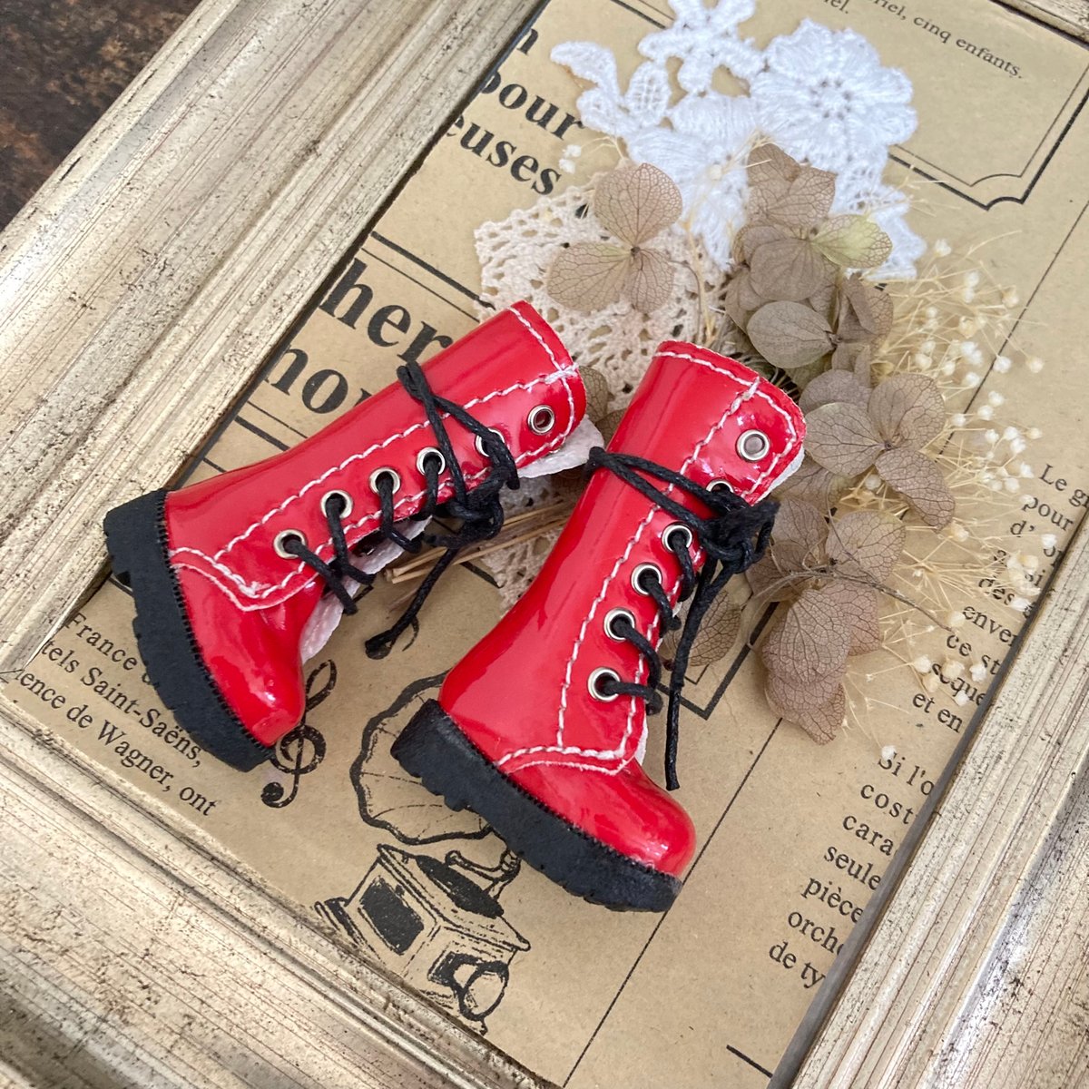 ブライス アイシードール『編み上げブーツ』 | ジェニーレン