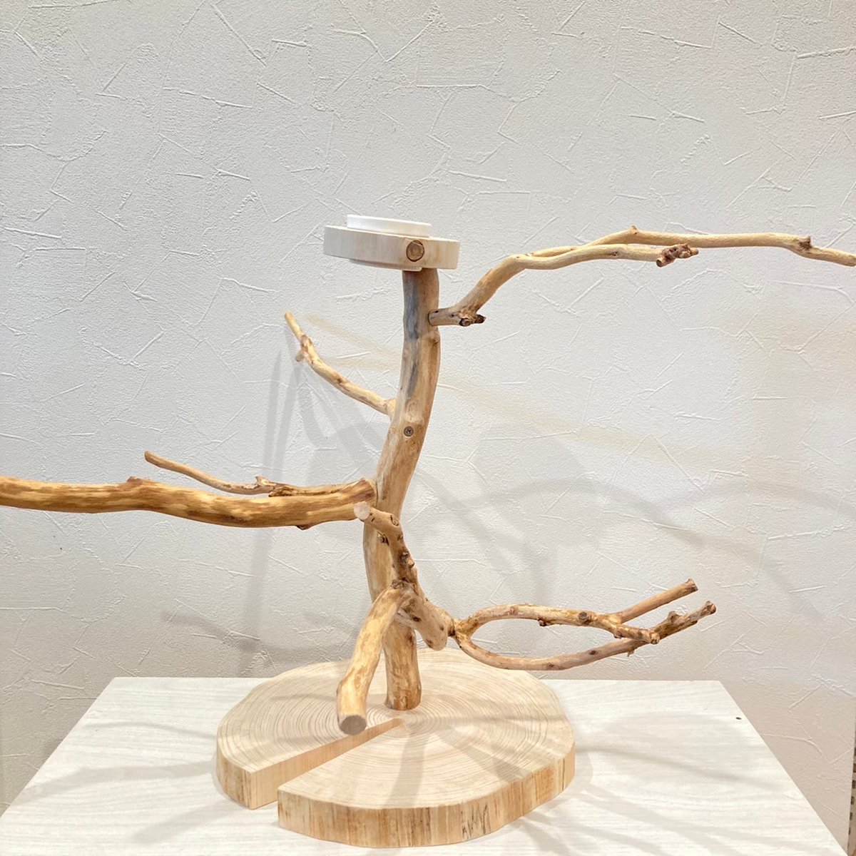 カイヅカのツリーバードアスレチック【インコのおもちゃ・自然木の