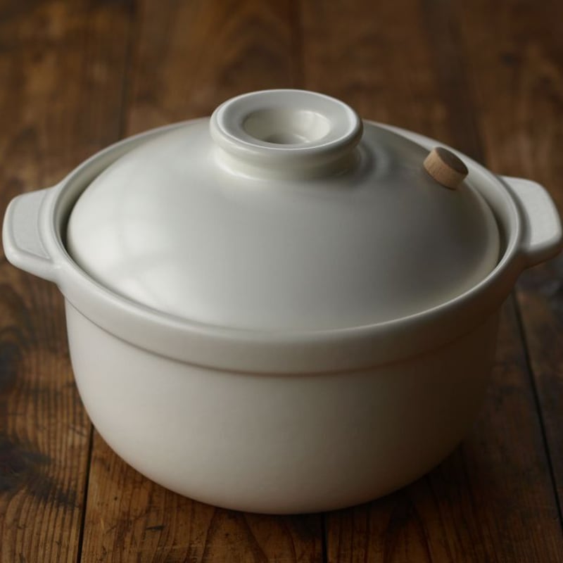 マスタークック3合深鍋（白・黒） | nonokusa kitchen