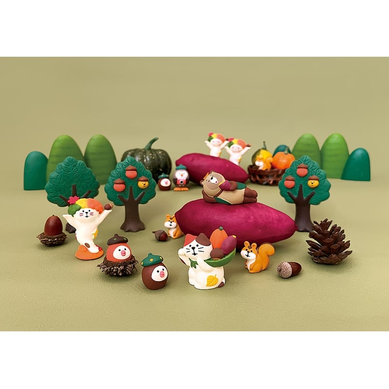 焼き芋たぬき【みのりの秋 どんぐり山】 | CHEER-FUL*