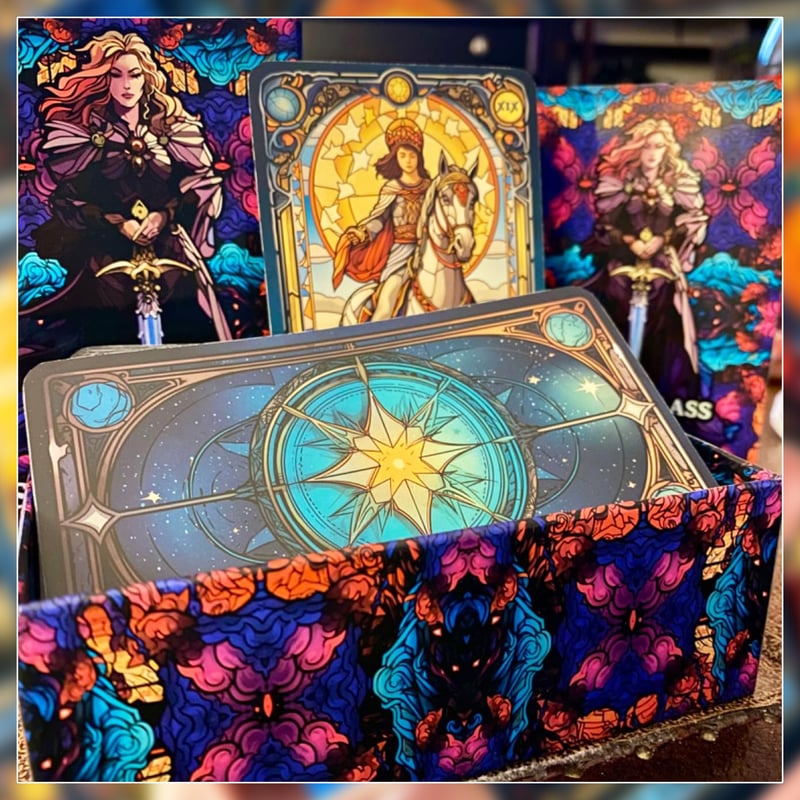 予約商品】Stained Glass Tarot Cards【タロットカード】 | muse