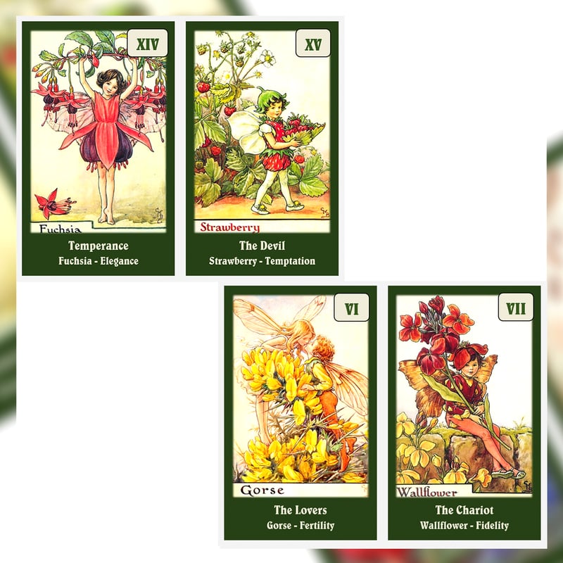 予約商品】Flower Fairies Tarot Deck【タロットカード】 | muse