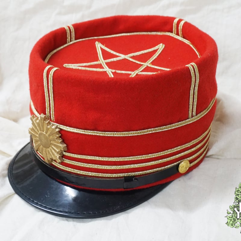 オーダーメイド)日本帝国陸軍 近衛尉官の大礼服正帽 | 止水工坊