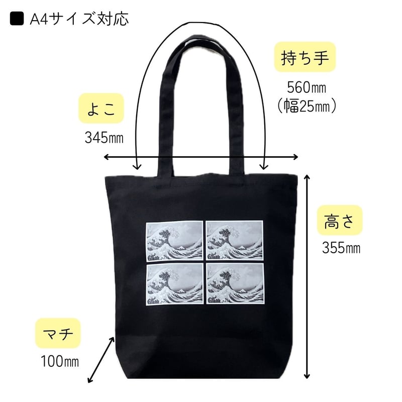 オリジナルトートバッグ「冨嶽三十六景 神奈川沖浪裏」 | THE SUMIDA