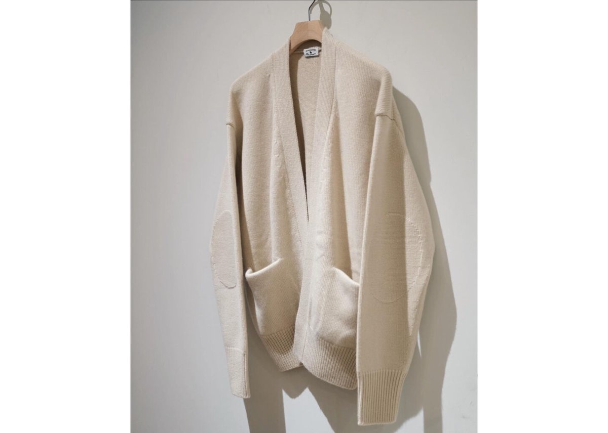 MAATEE&SONS BABY CASHMERE N/B CARDIGAN | Muste