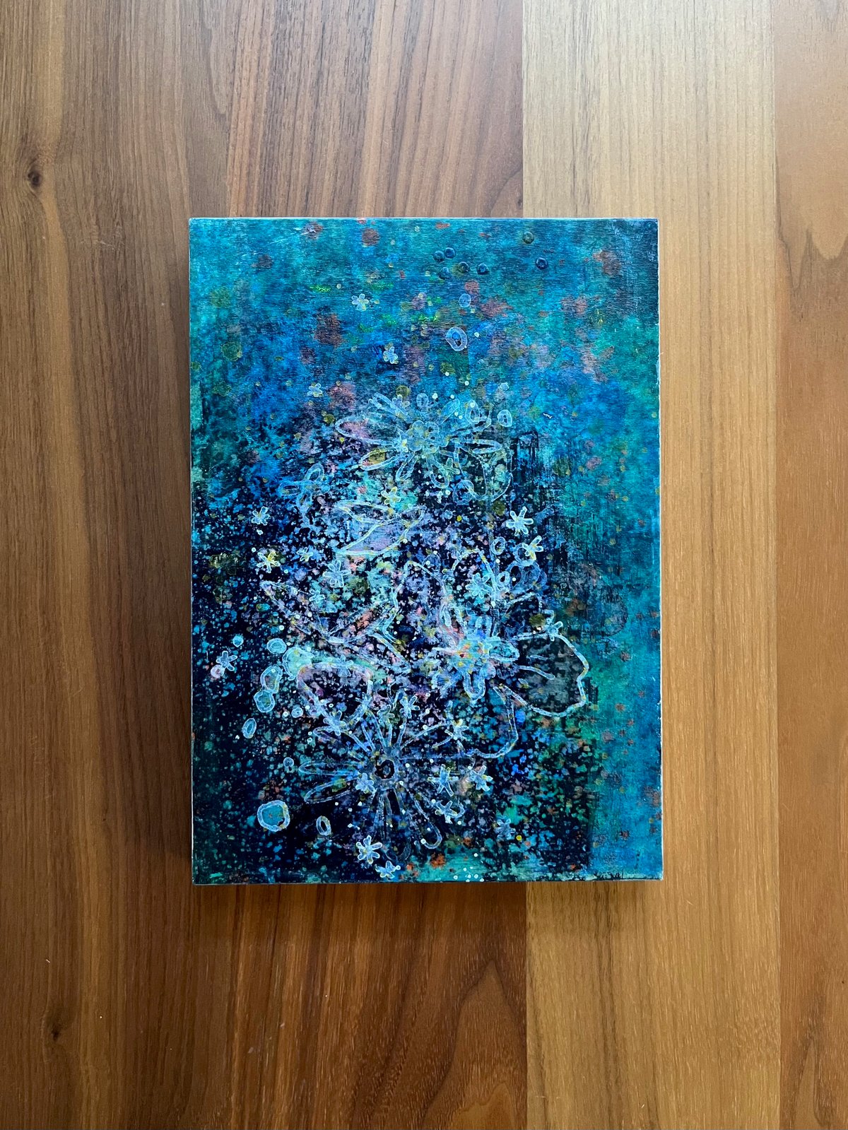 触れる絵画(B5サイズ)「 クオリアの花 」 | AZUMI KASHIUCHI online