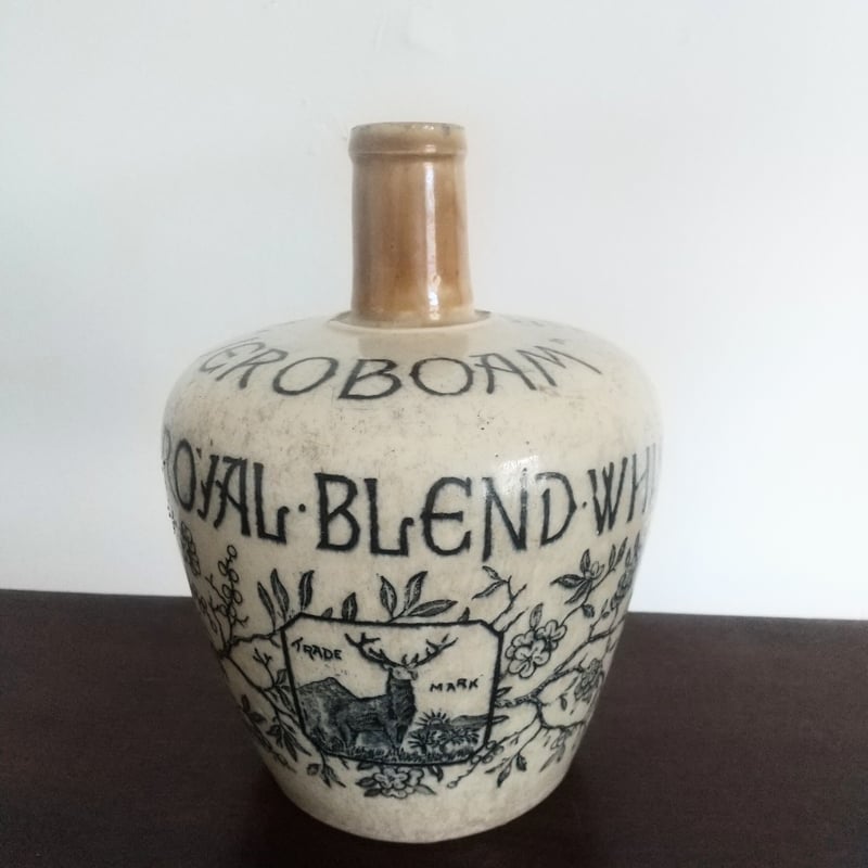 英国 アンティーク 陶器ウイスキーボトル | Portobello 2nd