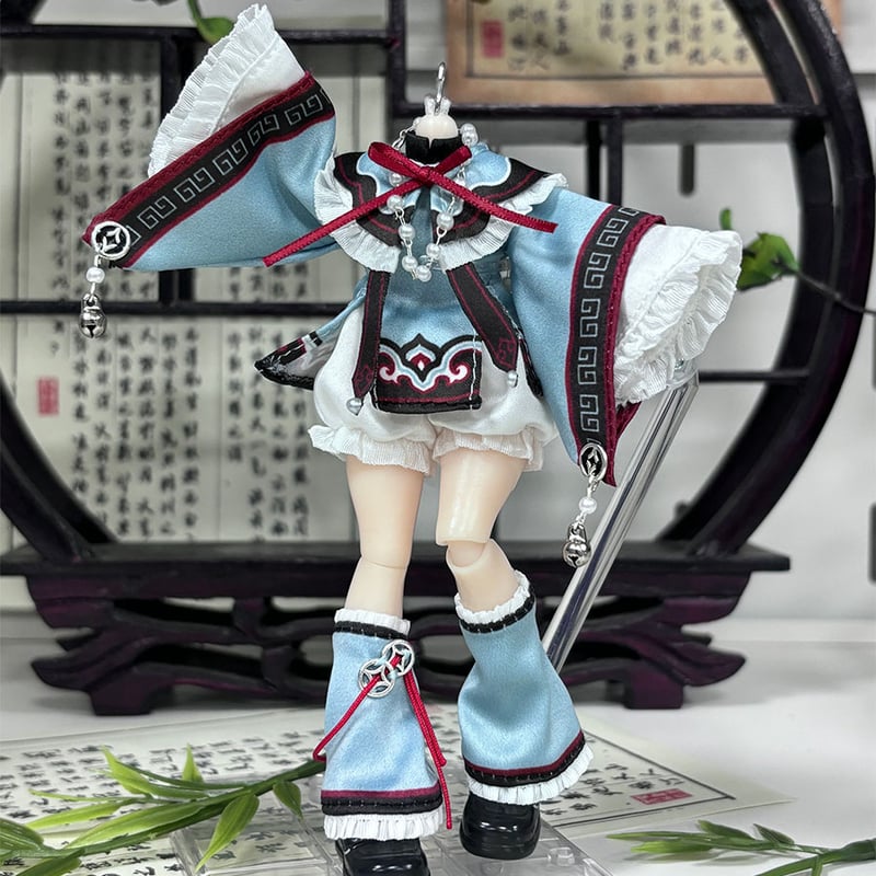 なぎにゃんさま　ドール服 エメラルドの扉」MDD・SDM通用 ドール服 ワンピース 8点セット