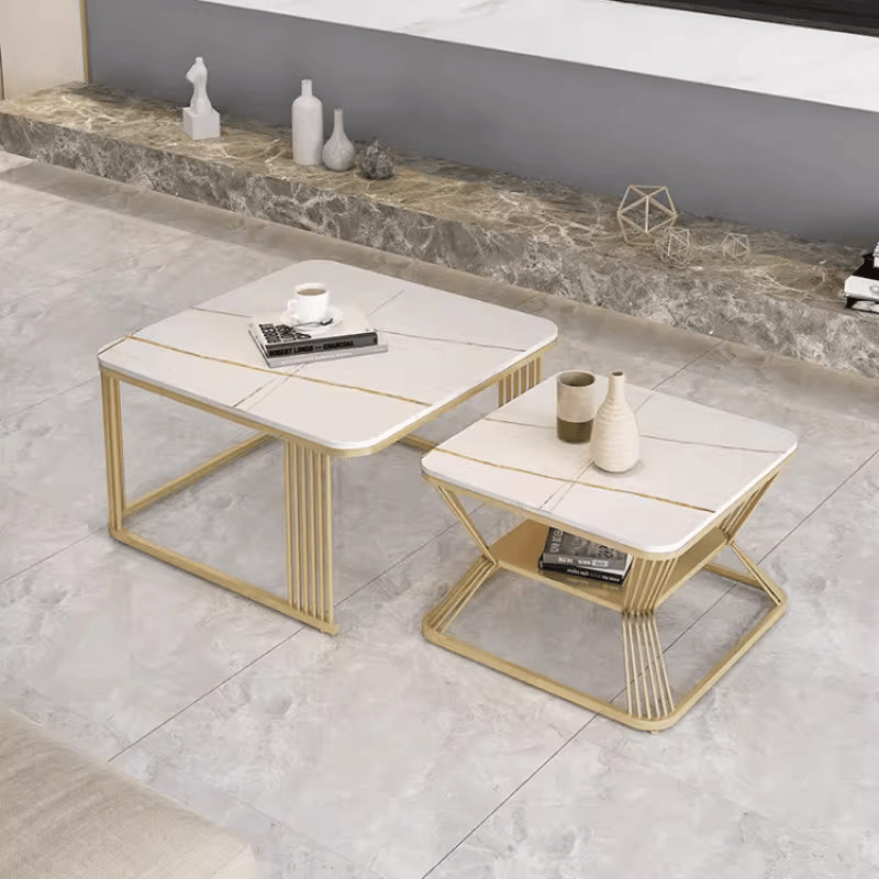 大理石風リッチコーヒーテーブル | リビング＆ダイニングインテリア by