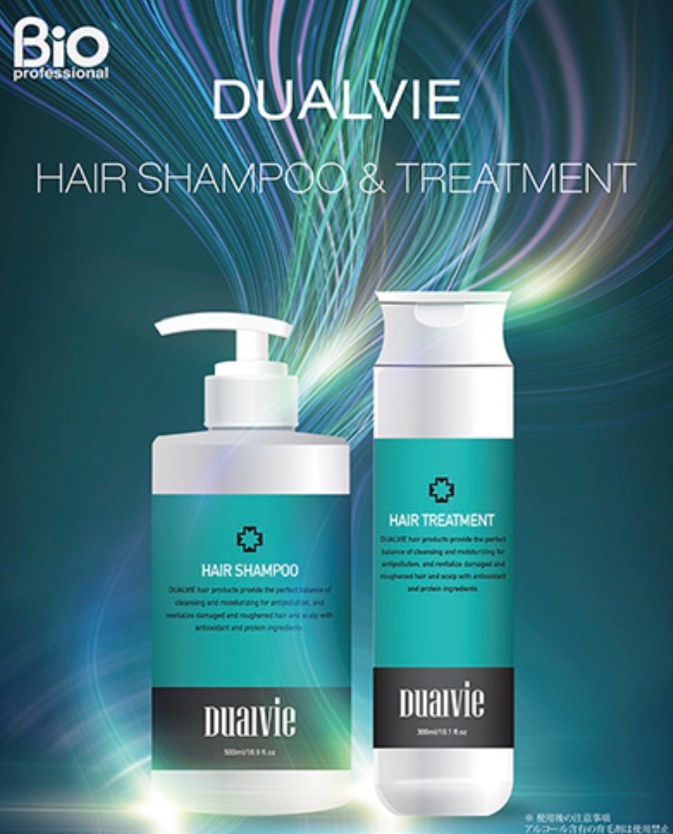 Dualvie（デュアルビー）シャンプー＆トリートメントセット（ヒト羊水