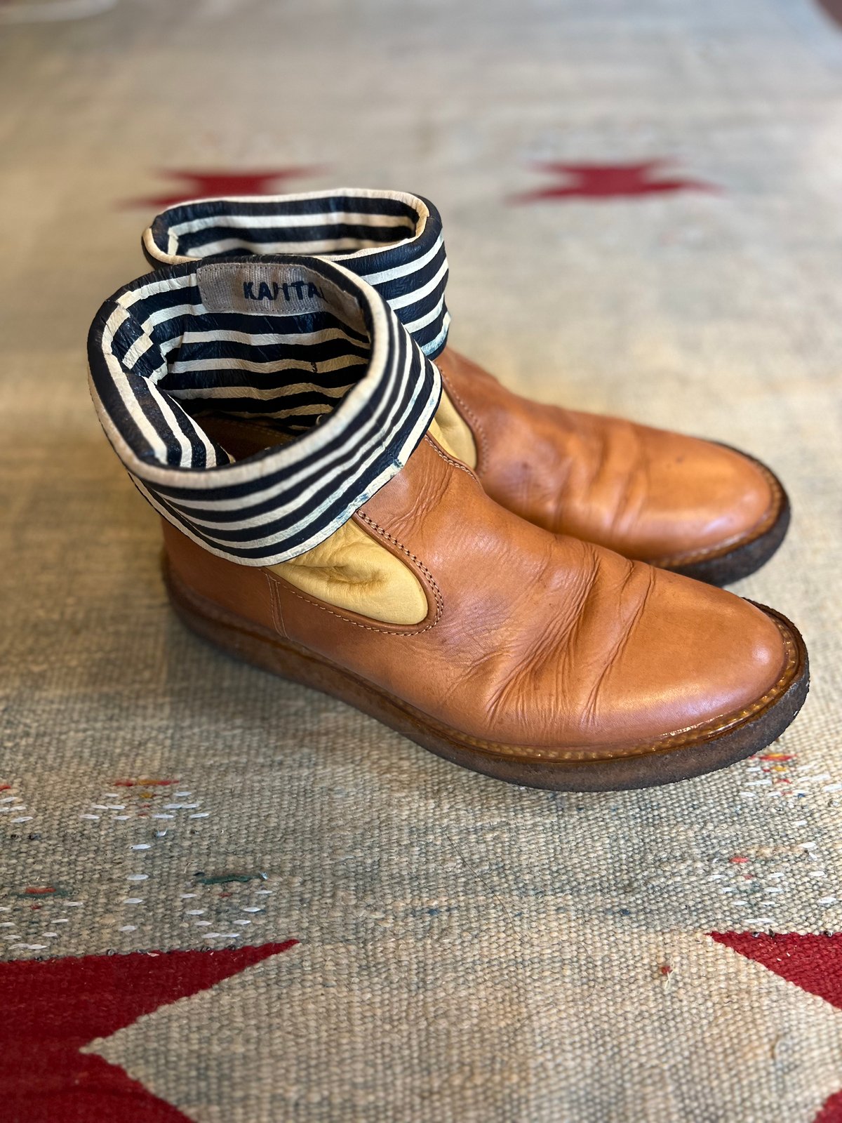 vintage kapital キャピタル リンクルポパイブーツ 古着 | THIRD HA