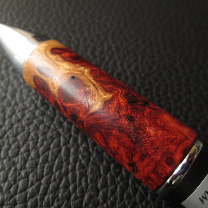 ◇◇アンボイナバール 本花梨瘤 グリップのみ ジェットストリーム4&1用