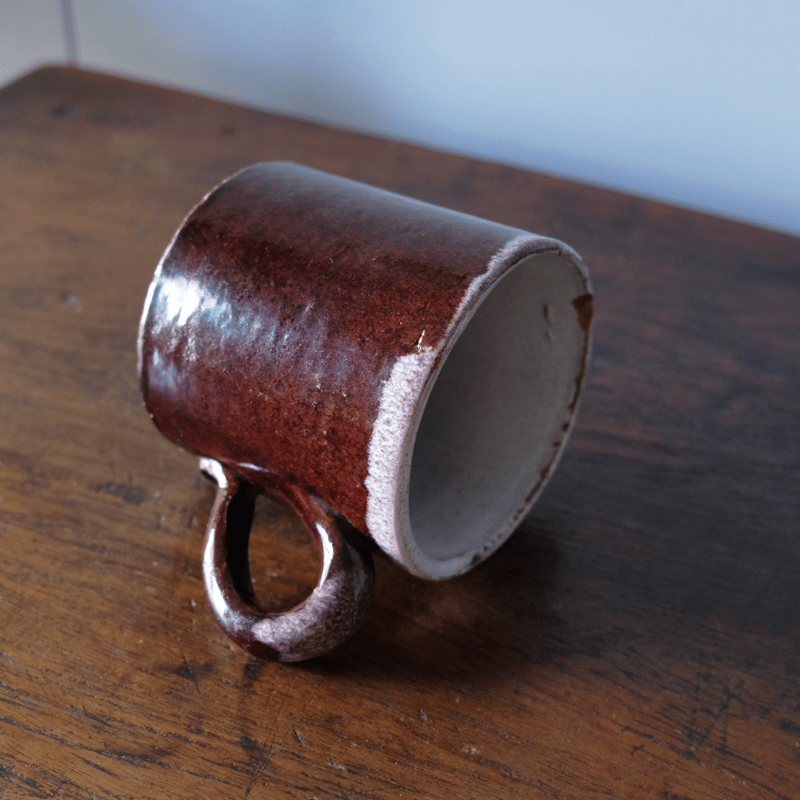 キュノワール CulNoir カップ h10.1cm フランス アンティーク 0501101