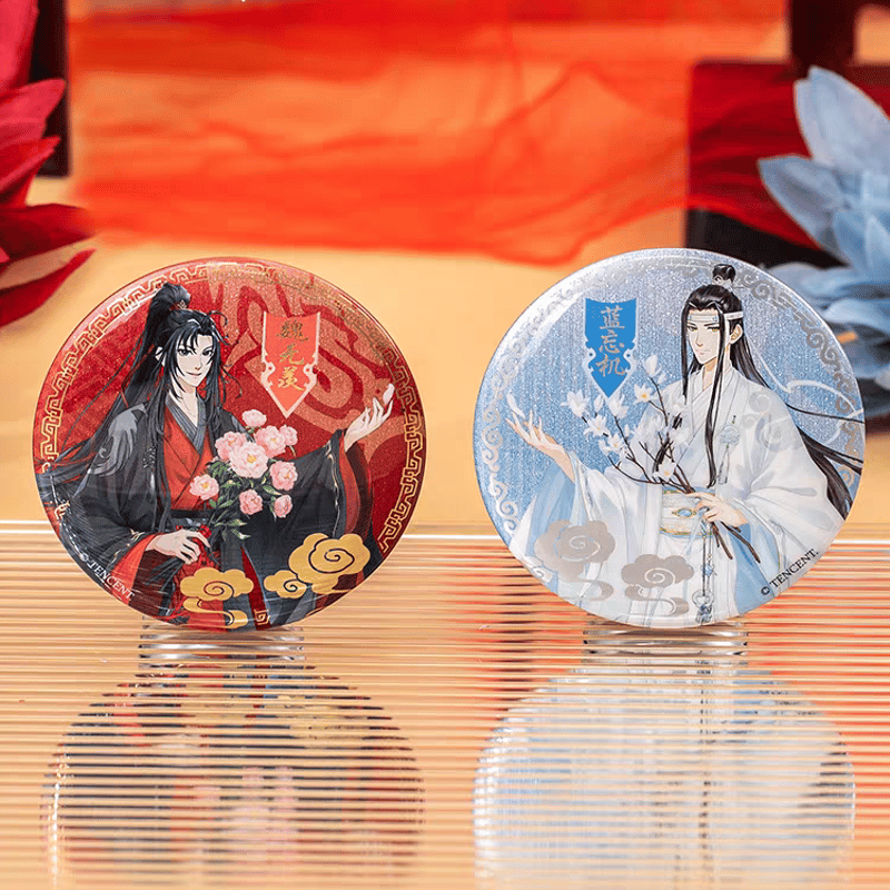 魔道祖師 広博 六載同行シリーズ缶バッジ【お取り寄せ・日本から発送