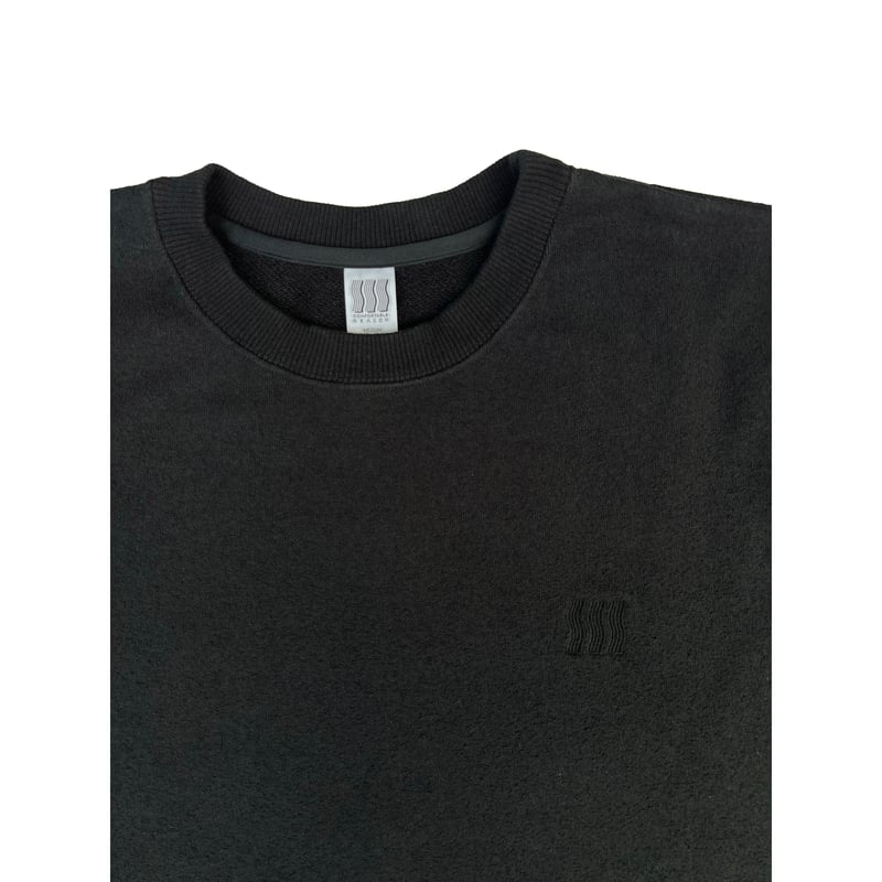 COMFORTABLE REASON / BOUCLE LOGO SWEAT / BLACK