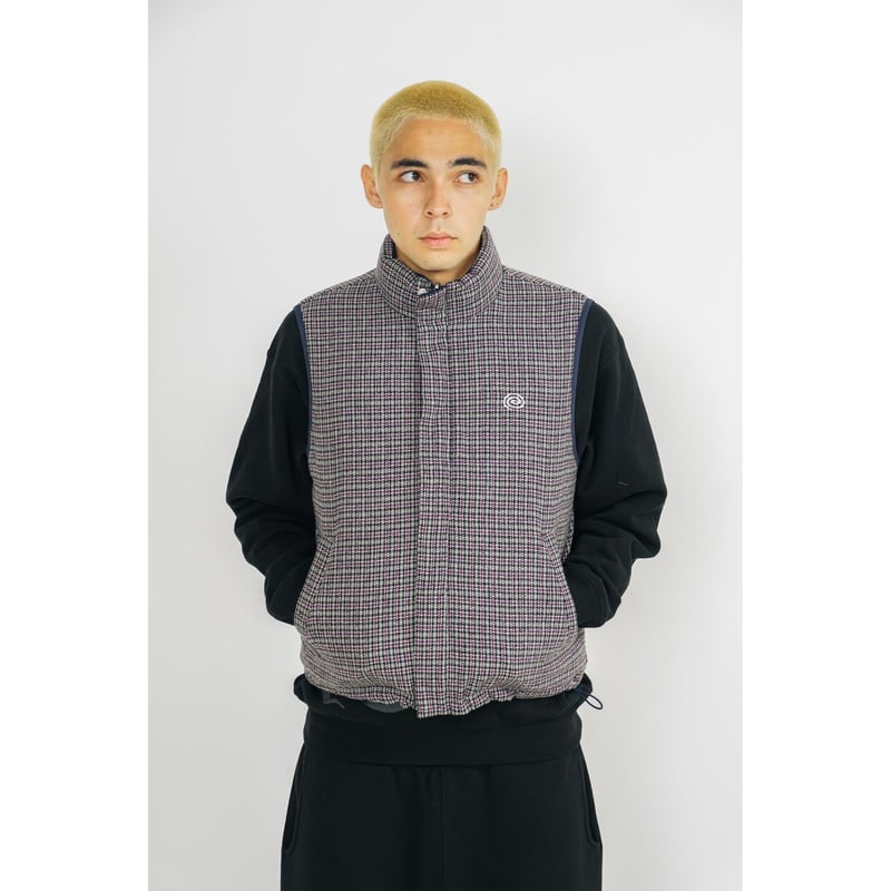 SOL soonerorlater / REVERSIBLE PUFFER VEST / GR