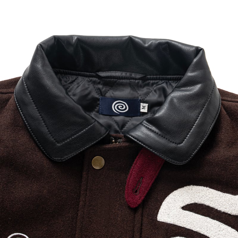SOL soonerorlater / VARSITY JACKET / BROWN | So